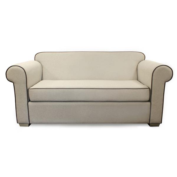 Диван-кровать гостиницы квартиры пены высокой плотности бежевая белая