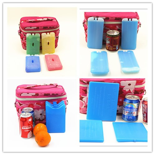 БПА освобождают крутой кирпич охладителя пузырей со льдом геля сумки с гелем сока охлаждая для термальной сумки