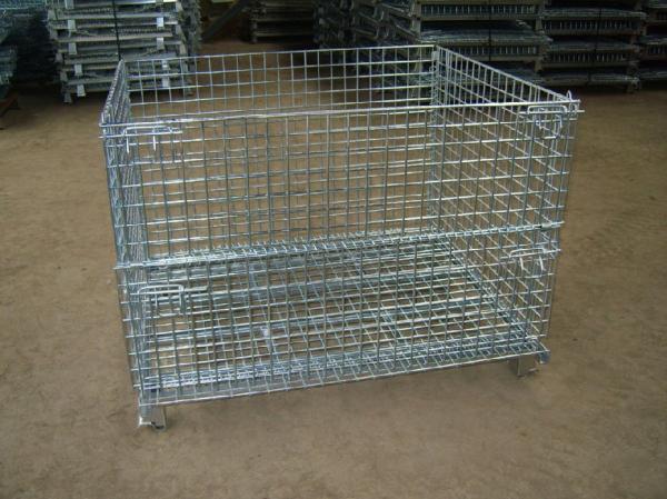 Caixa de paletes de malha de arame galvanizado