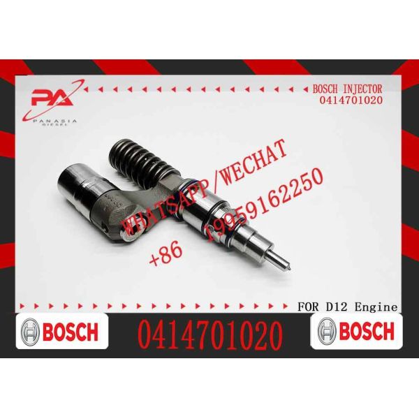Diesel Unit Fuel Injector 0414701080 0414701020 0414701028 0414701081 1440580 2146271 0574394 for DC12 DC16 Engine