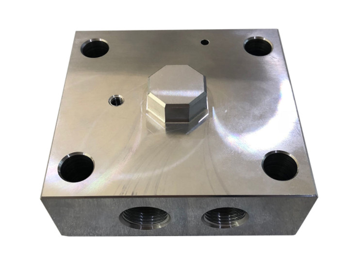 Медицинские 6061 изготовленная на заказ часть CNC алюминиевая пудрят покрывать