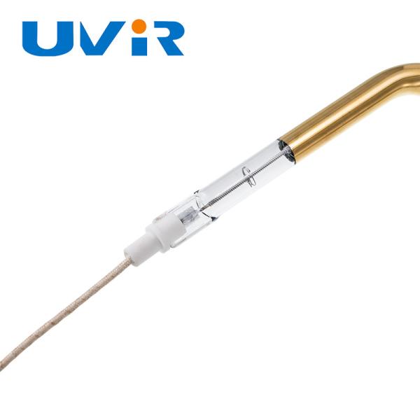 Gold Coated Quartz Infrared Heating Element Tube 150-6000W