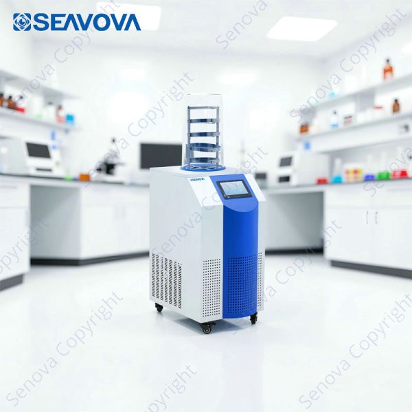4Kg Standard Laboratory Freeze Dryer -60C Laboratory Lyophilizer