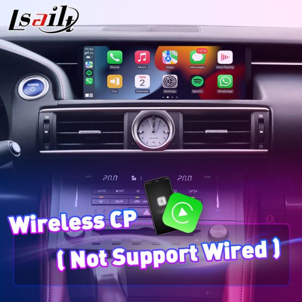 Lsailt Android Carplay Multimedia Interface Screen for 2014-2018 Lexus RC Knob RC300h RC350 RCF RC300 RC200t