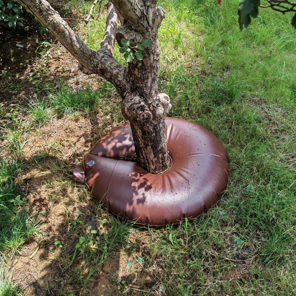 Saco de irrigação por gotejamento de PVC de liberação lenta de 15/20 galões para distribuição ótima de água