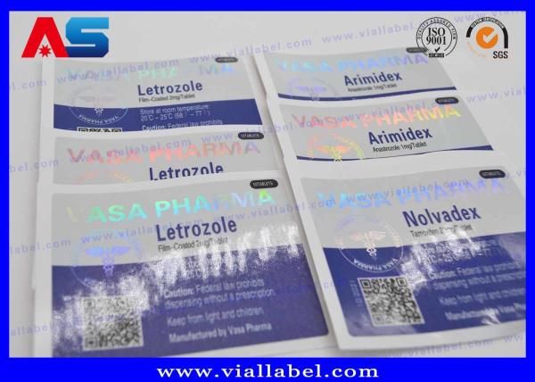 Etiquetas adesivas feitas sob encomenda da embalagem da garrafa do conta-gotas para os tubos de ensaio 10ml