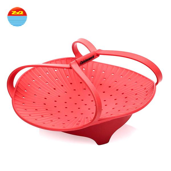 Progressive Vegetable Steamer Cooking Basket Silicone Steam Cooker