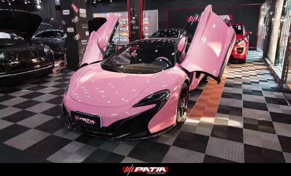 For McLaren MP4-12C Body Kit MP4-12C Upgrades the 650S-style Front and Rear Bumper Spoiler Hood Headlights