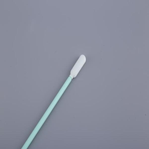 Portable TX709 ESD Safe Foam Tip Swabs with 107mm Total Length and Low Non Volatile Residue