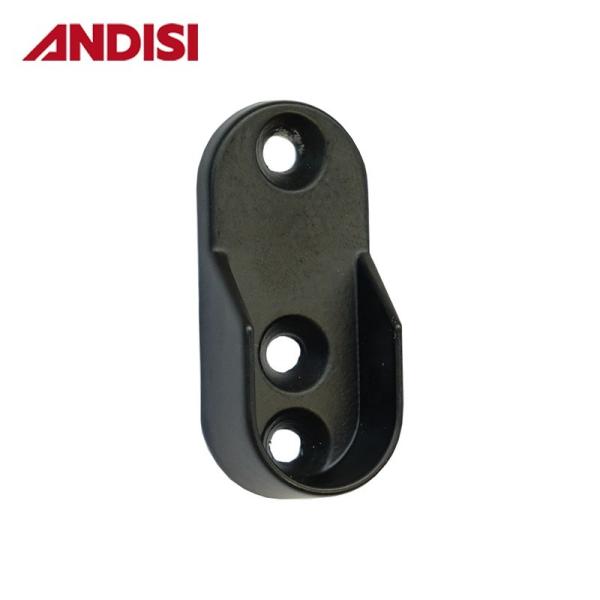 Wood Wardrobe Clothes Closet Rod Pole End Bracket Support Holder Zinc Alloy