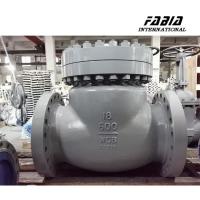 6 polegadas 12 polegadas de alta qualidade de aço inoxidável válvula de verificação Construção durável para a indústria de geração de energia
