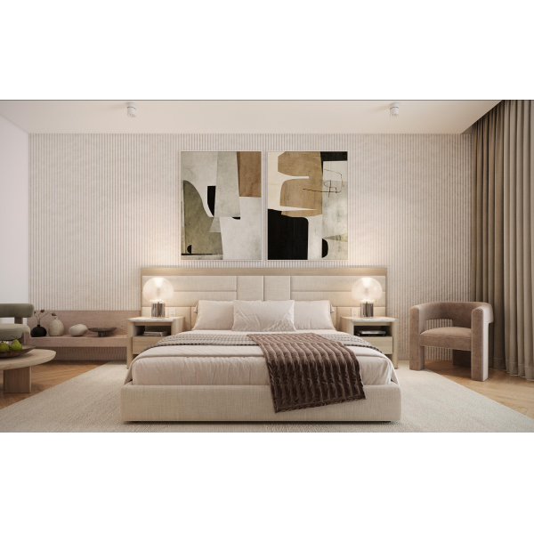 Luxury Hotel Bedroom Complete Fit-Out Modern Customized Design Home Furniture Songdesign 5-Year Warranty