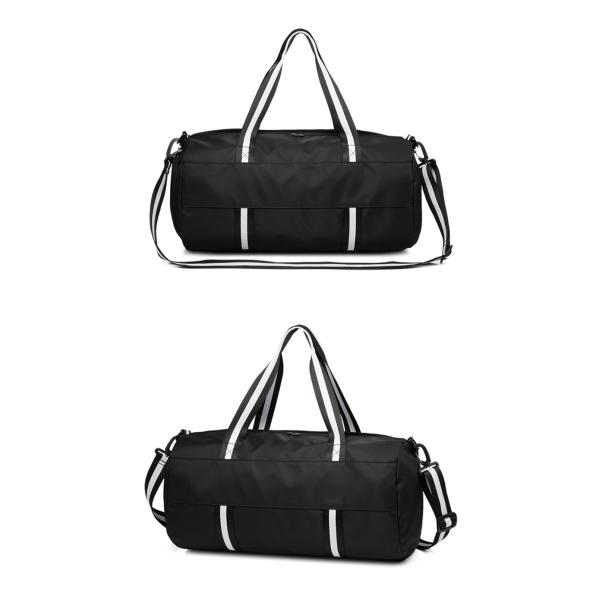 29L Sports Gym Bag Oxford Waterproof Travel Bags With Shoe Pocket