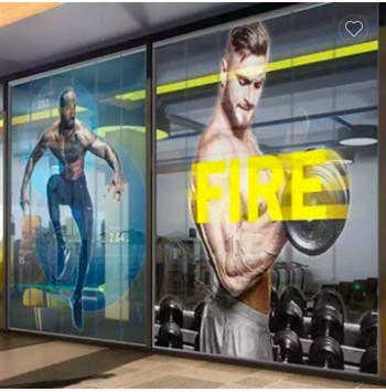 Dimension Customized Led Transparent Display HD Screen For Exhibition Hall