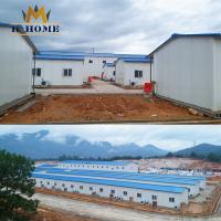 Casa de construção de aço moderna pré-fabricada do acampamento