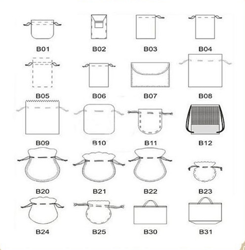 Eco Friendly Round Bottom Cotton Fabric Drawstring Candle Bag for Jewelry Packaging