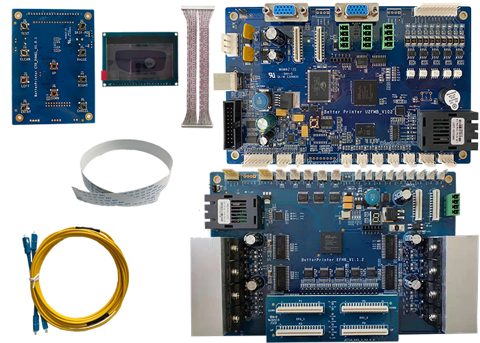 Комплект платы для струйной печати USB2.0 DX5 с двойной головкой УФ-принтер DTF Плата для фотопринтера