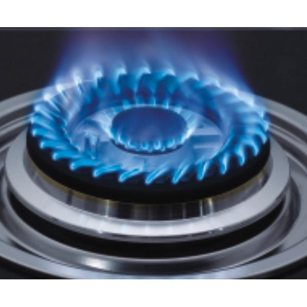 O Hob do fogão de gás do controle do botão, enegrece construído no Hob do gás com alta segurança