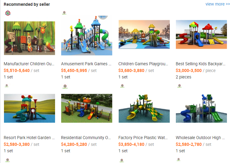 Customization Preschool Outdoor Play Structures Freely Design All Size Available