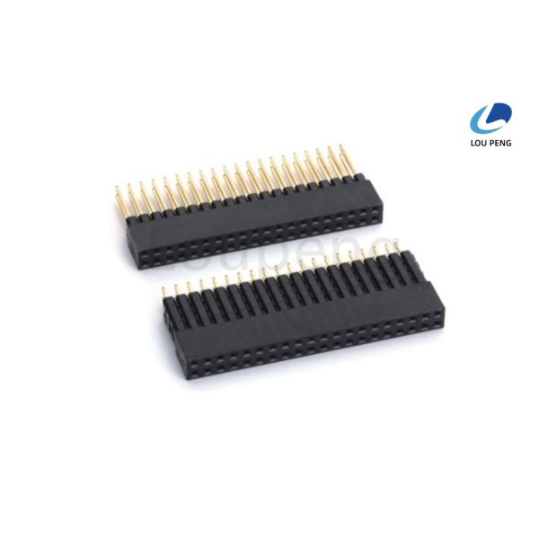 LCP UL94V-0 Female Socket Header Connector Precision Engineered for Secure Electrical Connections in Industrial Equipment