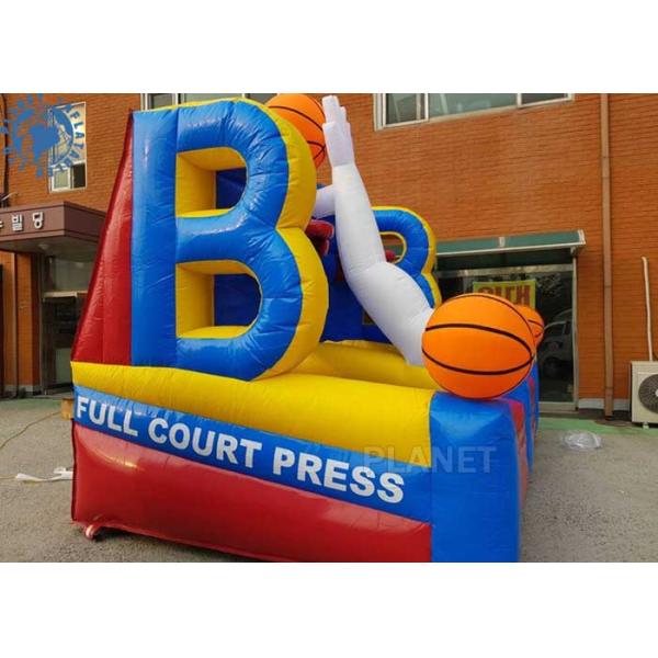 Full Court Press Basketball Inflatable Sports Games For Party Rental