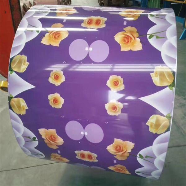Custom Size Color Coated Metal Coil 1500MM Construction Used Q195