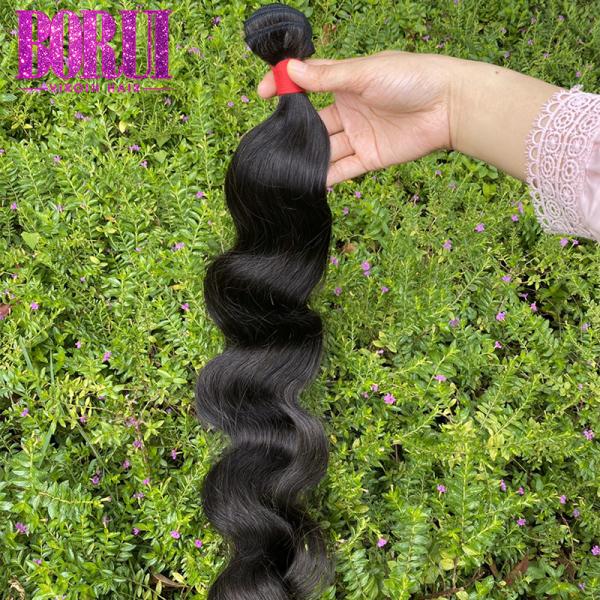 Double Drawn Virgin Peruvian Human Hair 100% Unprocessed Any Texture Available