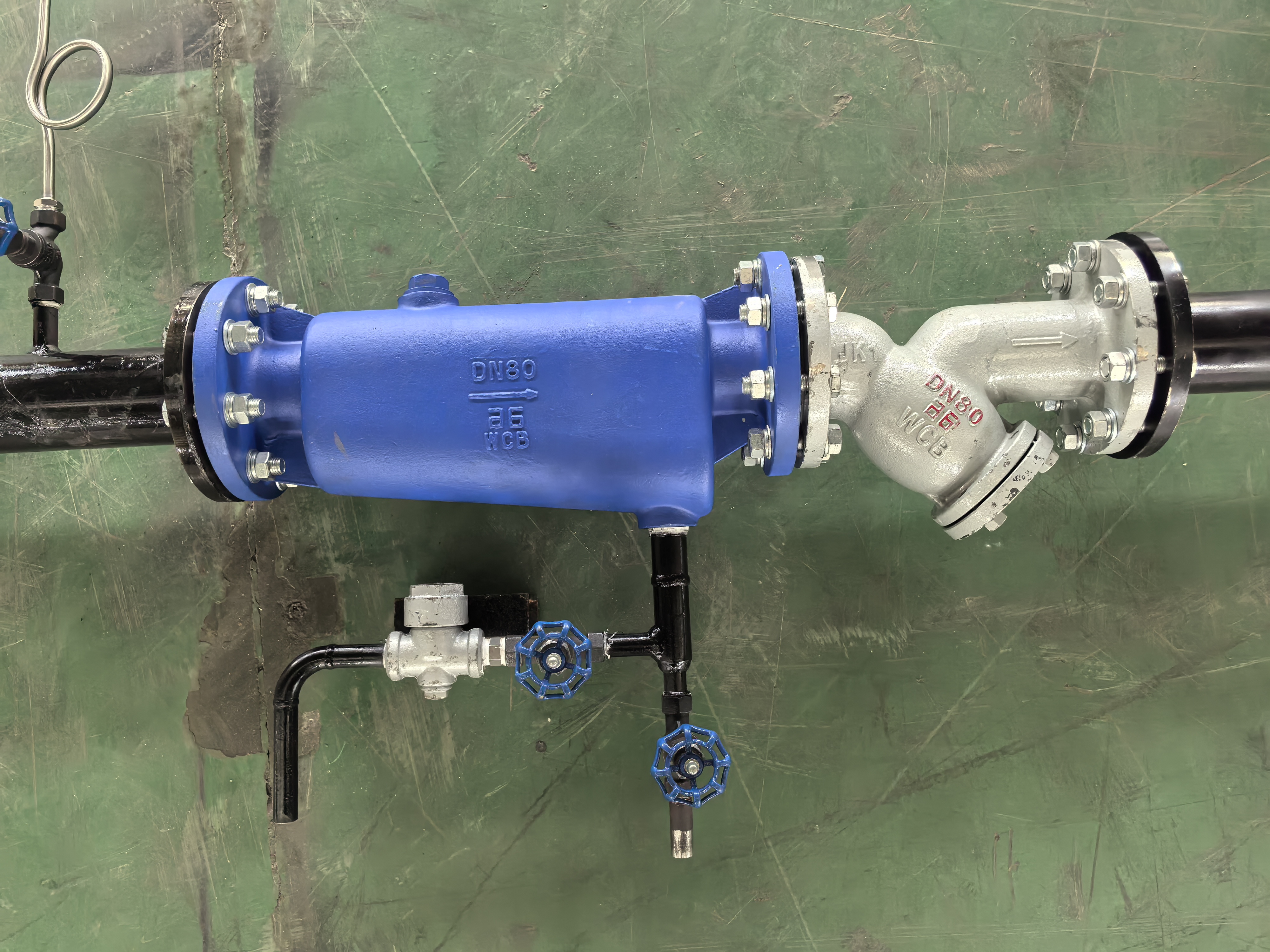High Temperature Steam Integrated Pressure Reduction Station
