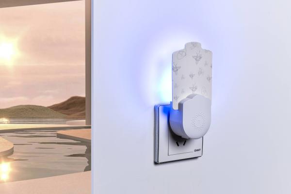 Electric Shock Mosquito Killing Lamp For Moths UV395 Light Plug-in Within Glue Paper