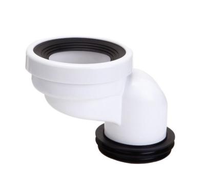 4 Inch Toilet Offset Drain Connector , PP Offset Toilet Connector Precision Model Injection