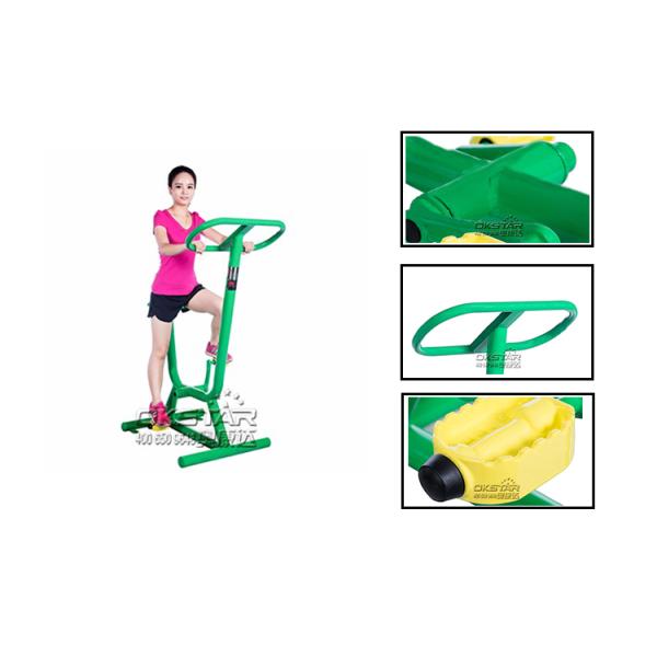 outdoor gym equipment steel based zinc powder coating exercise bike Fitness Bike-OK-Z08A