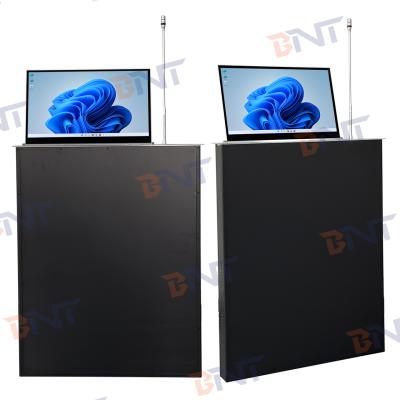 Motorized Computer Monitor Lift Hidden Automatic Flip up Screen Lift Mechanism for Board Table