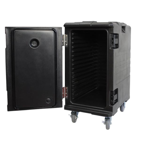 120L Commercial Hot Food Pan Carrier Insulated Pan Carriers Catering Black