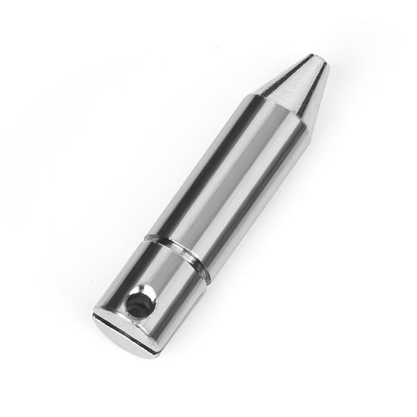 Brass silver plated contact pins, high precision electrical insertion terminals for connectors, custom length, low resistance