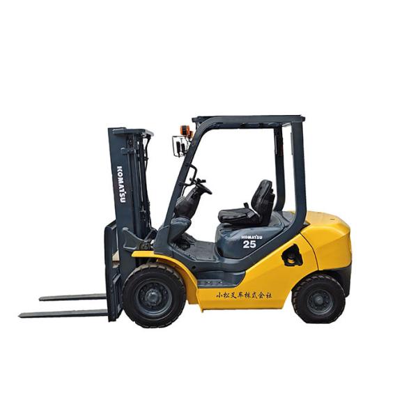 2.5T Used Forklift 3T Diesel Forklift For Retail Industries Diesel Engine Source