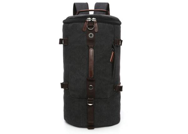 Vintage Stylish Travel Backpacks High Density Washed Canvas Material Made