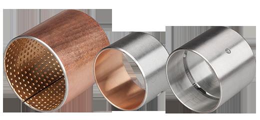Tin Bronze Lead Bimetal Bearing Bushes High Hardness