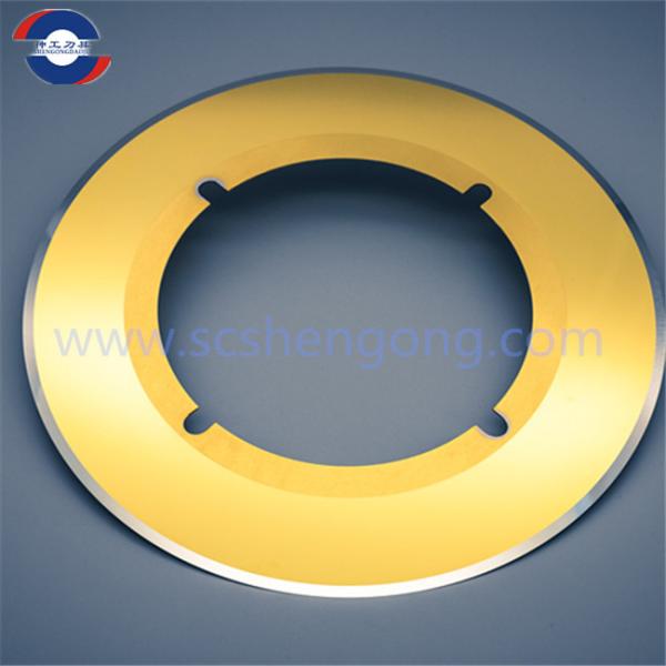 Smooth Surface Paper Slitter Blade with Titanium Nitride Coating OEM/ODM Service