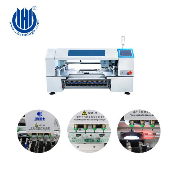 Automatic Pick / Place Machine 140kg Feeding System / 4 Mounting Heads