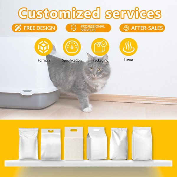 Pet Essentials Natural Cassava Cat Litter Fast Clumping Highly Effective Deodorizing Long Lasting Odor Control Pet Products