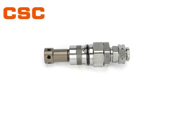 Excavator KOBELCO 450 Hydraulic Control Valve Parts / Main Relief Valve Steel