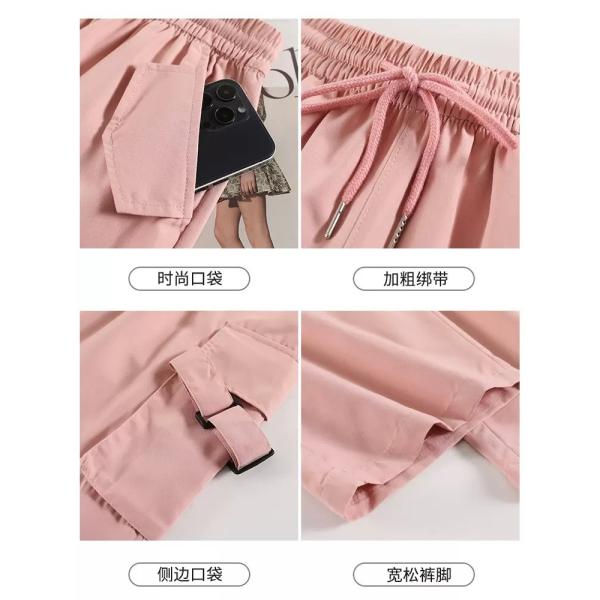 Customized Cargo Trousers Multi-Pockets Work Trousers Workwear Pants Women Sports Overalls Pants