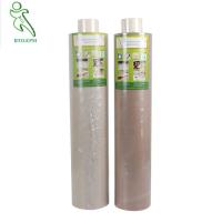 Proteção provisória do assoalho de folhosa, revestimento para pavimento Rolls de papel do cartão do desperdício da fibra