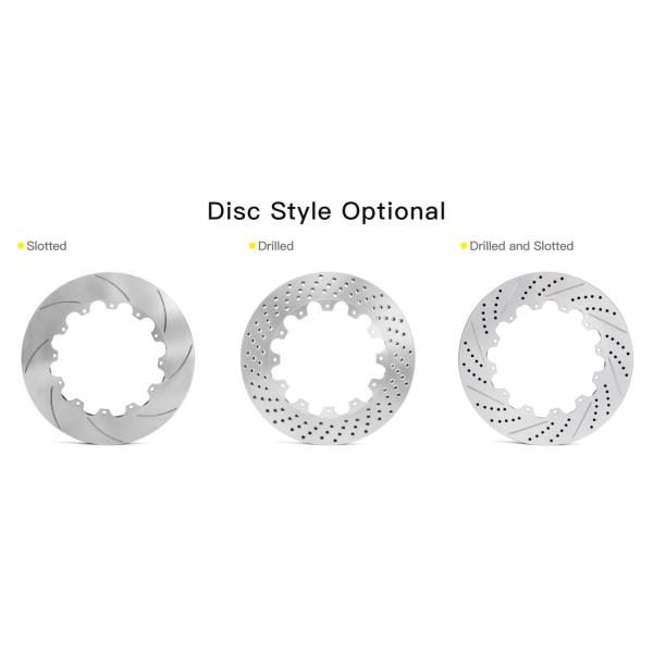 Cerbon Ceramique TEI Rotor Pour Toutes les voitures Modèle 405 378 355 345 330 300 285Mm Disque Non Inclus Le Chapeau du Rotor