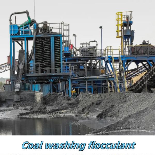 Coal Washing Plant Flocculant Powder Chemical Polyacrylamide PAM