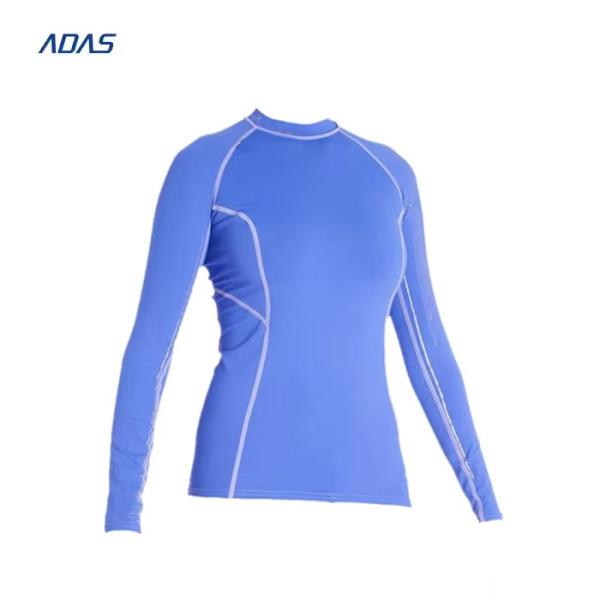 OEM Rash Guard Tee Shirts Swimsuit For Surfing Long Sleeve
