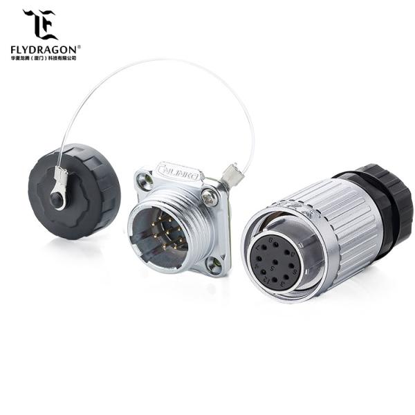 9 pin m20 Audio Cable Sealed Circular Battery Signal Connector