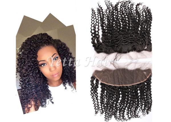 13'  X 4'' Smooth Soft Virgin Hair Lace Frontal Closure With Baby Hair