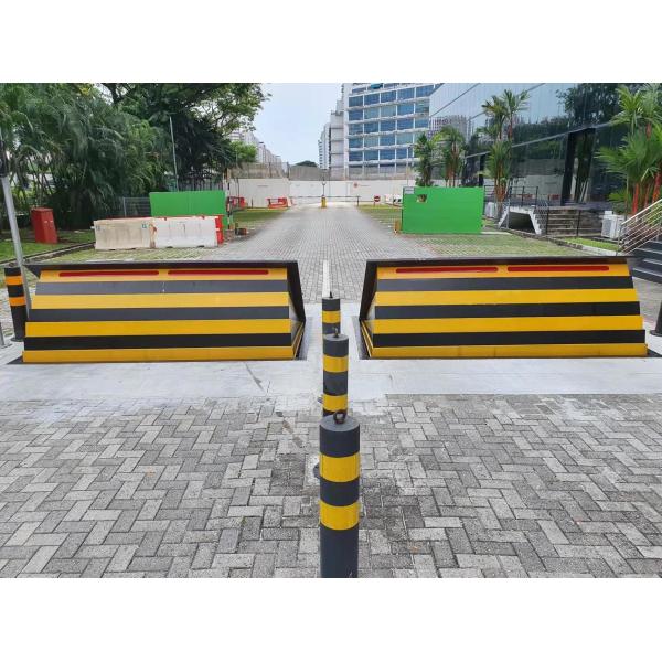 Shallow Mount Removable Bollards with 200mm Depth, P1 Security Rating, and Hot-dip Galvanized Finish
