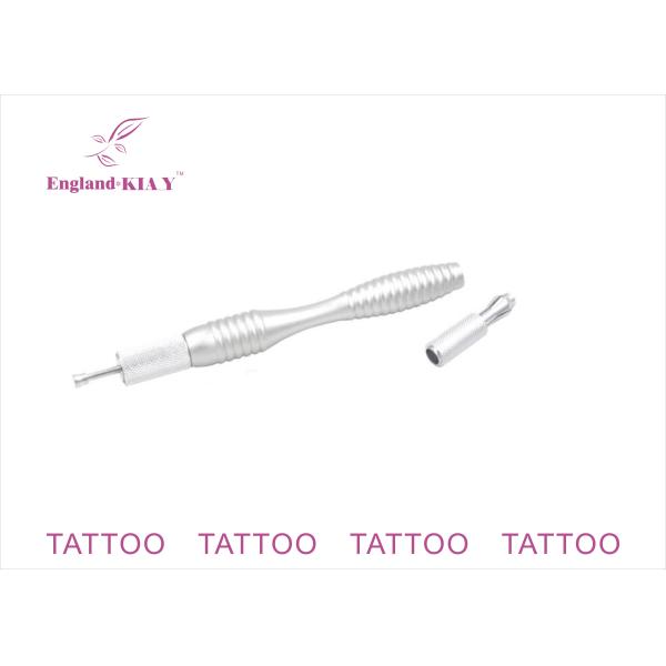 Aluminum Manual Cosmetic Tattoo Pen / Microblading Pen For Eyebrow Tattoo